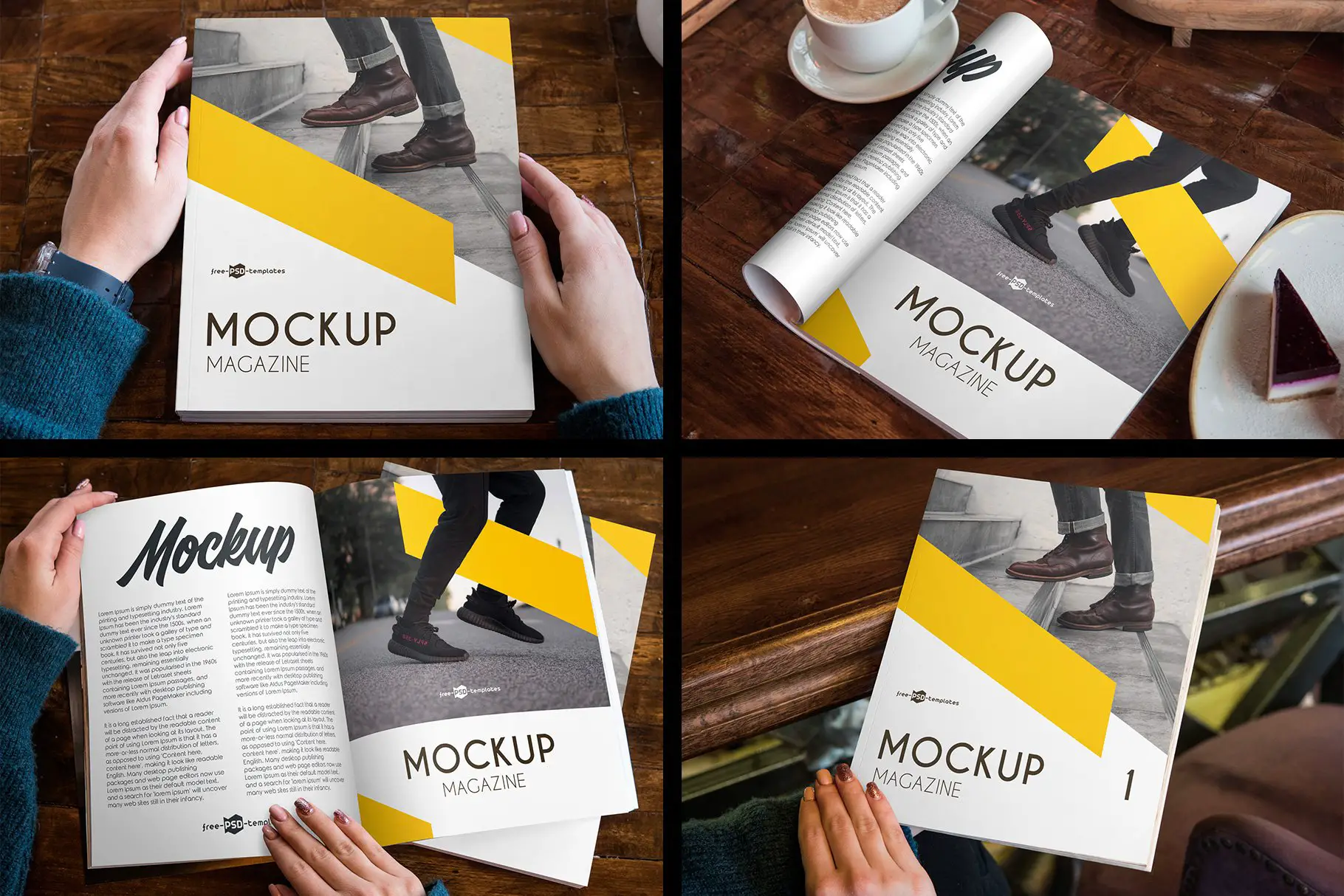 15 Magazine MockUps - 