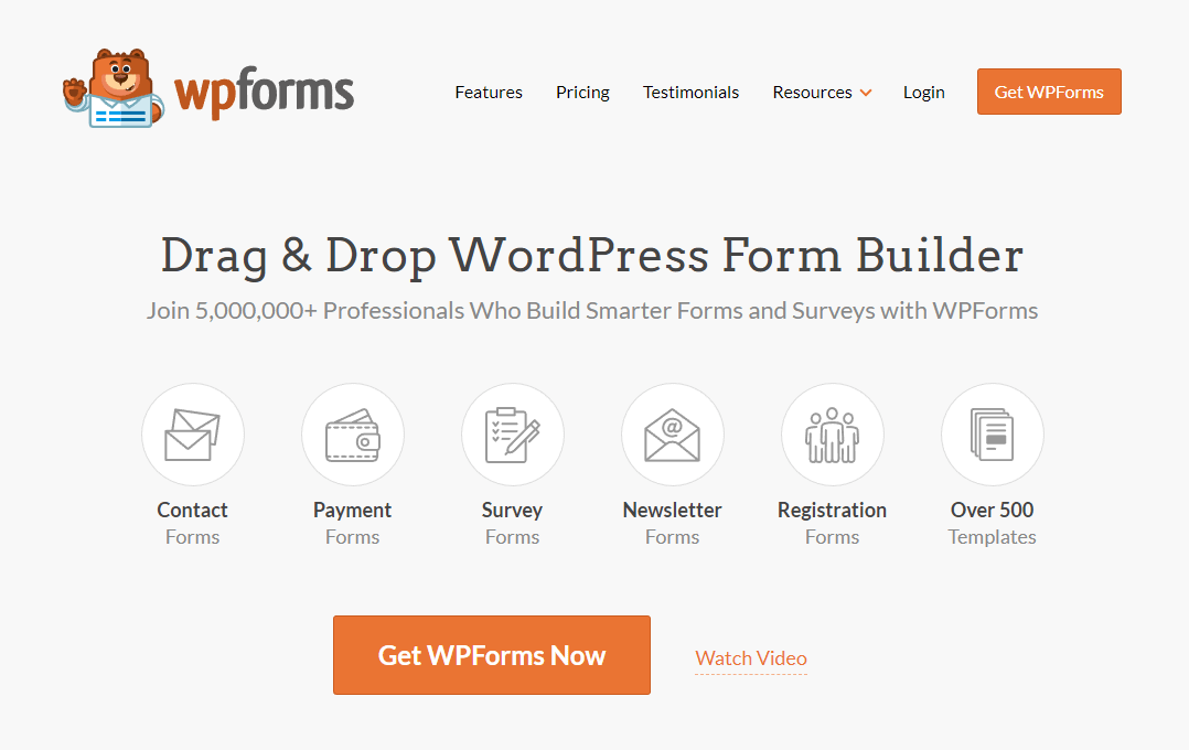 WPForms includes an age verification or age restriction addon for forms
