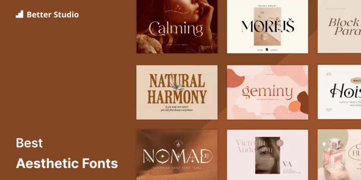 18 Best Aesthetic Fonts 🥇 Let’s Stylize Your Work