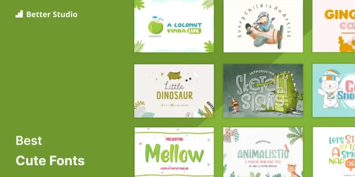 18 Best Cute Fonts for 2023: Free & Pro 🤩