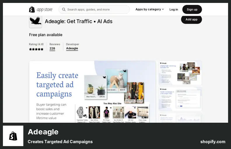 Adeagle - Creates Targeted Ad Campaigns