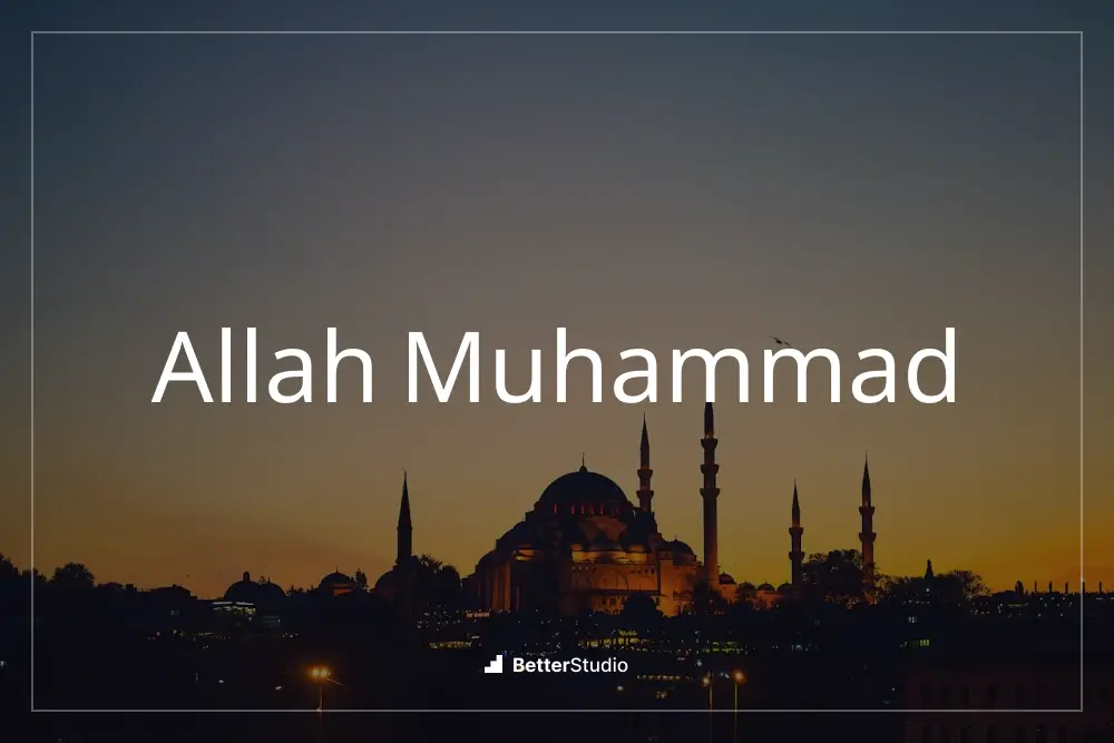 Allah Muhammad - 