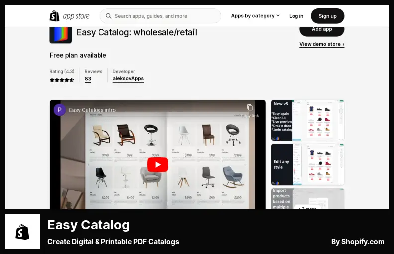 Easy Catalog - Create Digital & Printable PDF Catalogs