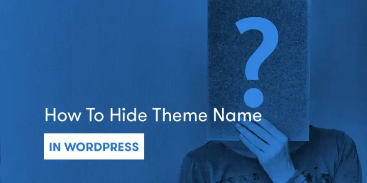 How to Hide Theme Name in WordPress? (All Bases Covered)