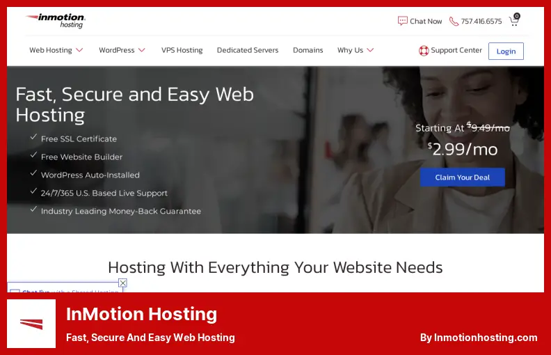 InMotion Hosting - Fast, Secure and Easy Web Hosting