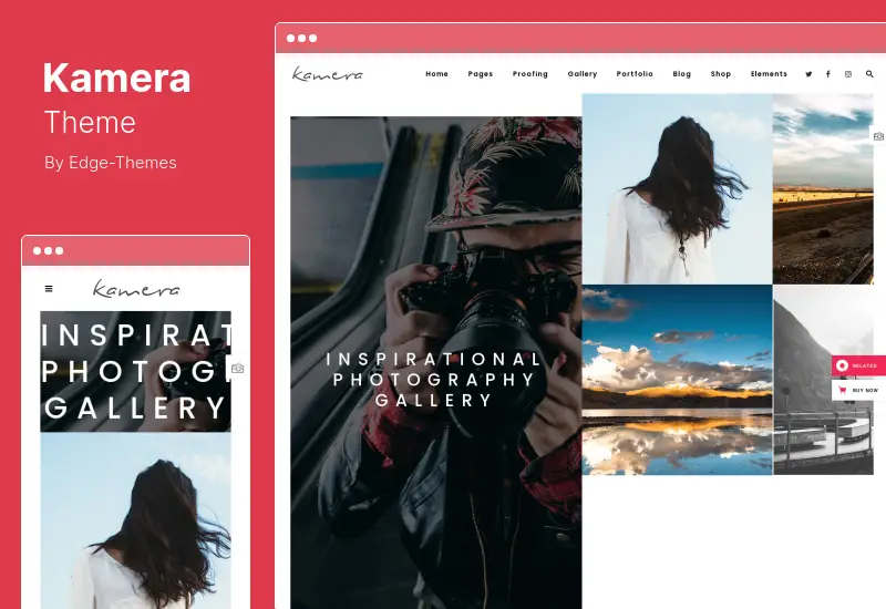 Kamera Theme - Multi-Concept Photography WordPress Theme