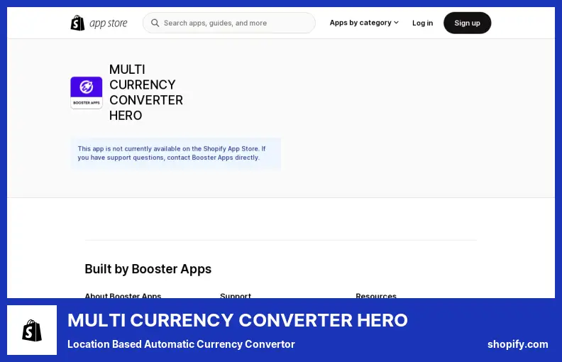 MULTI CURRENCY CONVERTER HERO - Location Based Automatic Currency Convertor