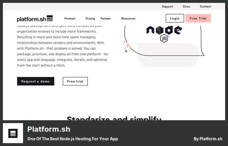 Platform.sh - One of The Best Node.js Hosting for Your App