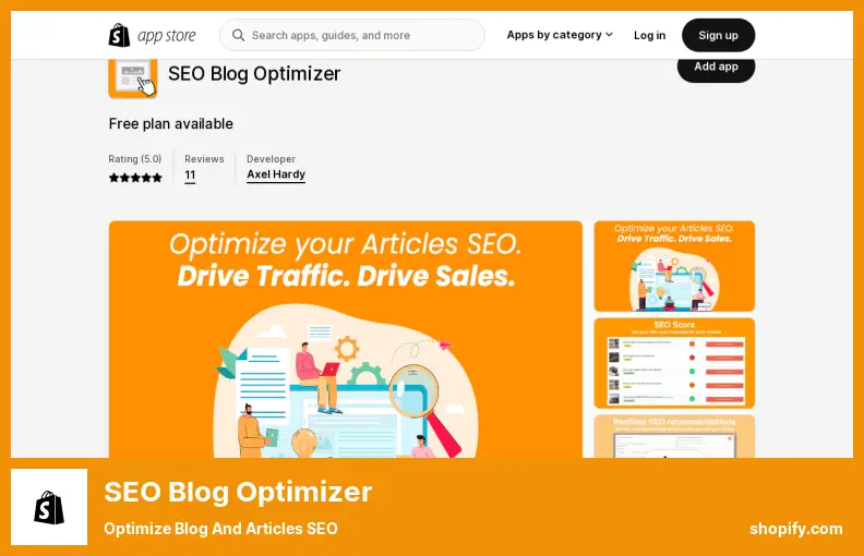 SEO Blog Optimizer - Optimize Blog and Articles SEO