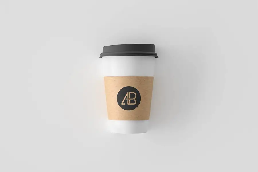 Simple Coffee Cup Mockup - 
