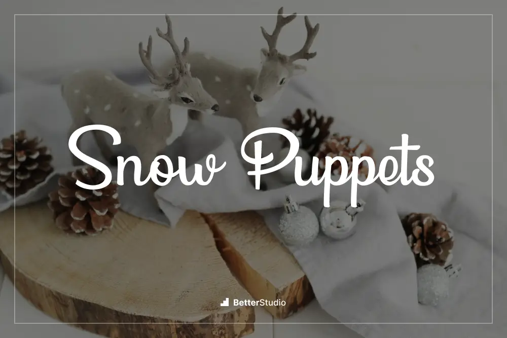 Snow Puppets - 