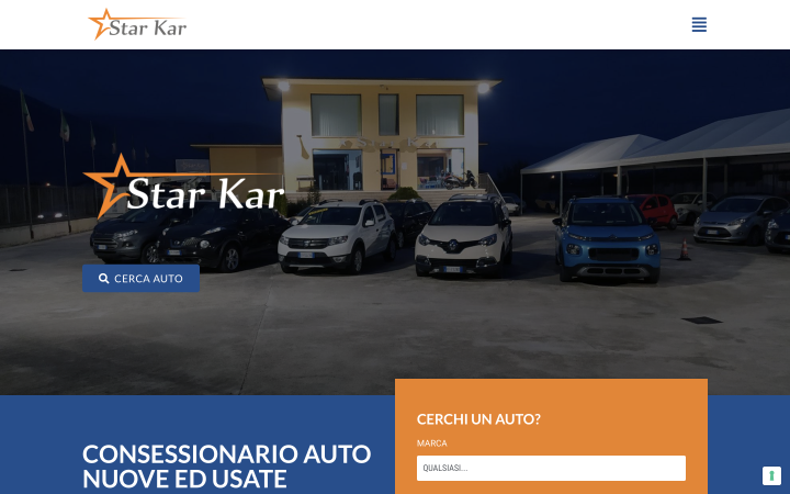 Star Kar searching car website