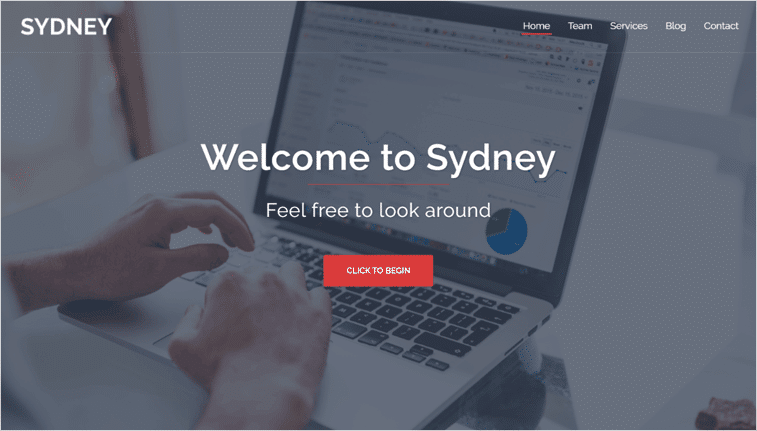 Sydney WordPress Business Theme