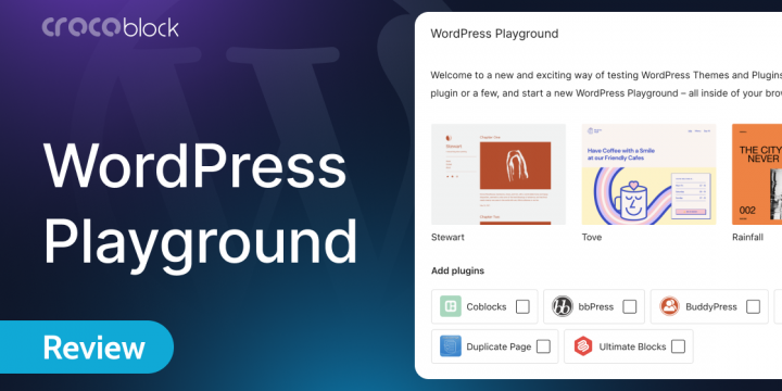 WordPress Playground: Run a Test Web site in Your Browser