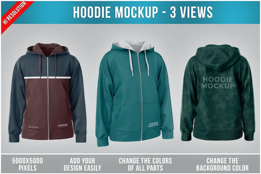 Hoodie Mockups - 