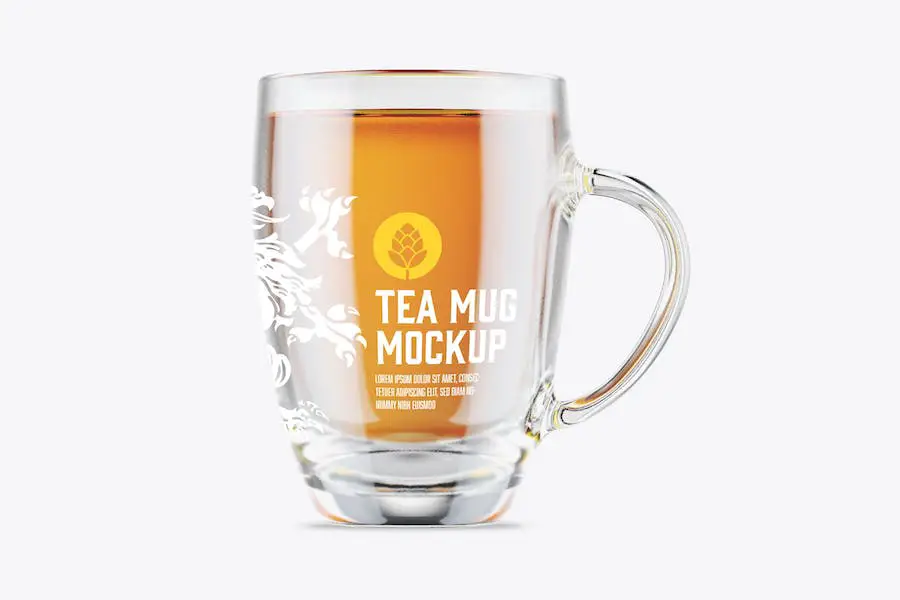 Glass Tea Mug - 