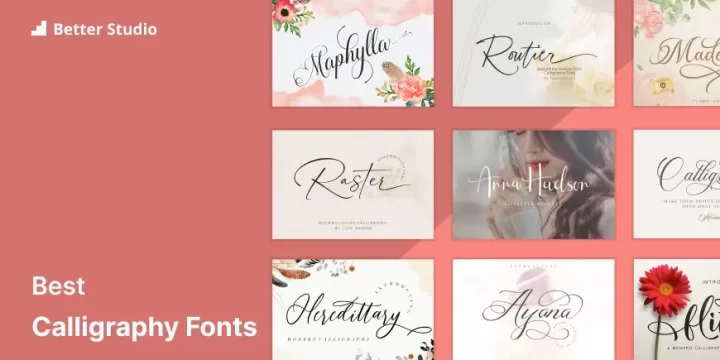 39 Best Calligraphy Fonts 📜 2023 (Free & Pro)