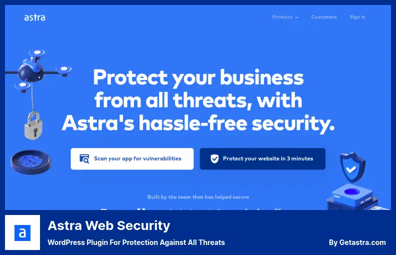 Astra Web Security Plugin - WordPress Plugin for Protection Against All Threats