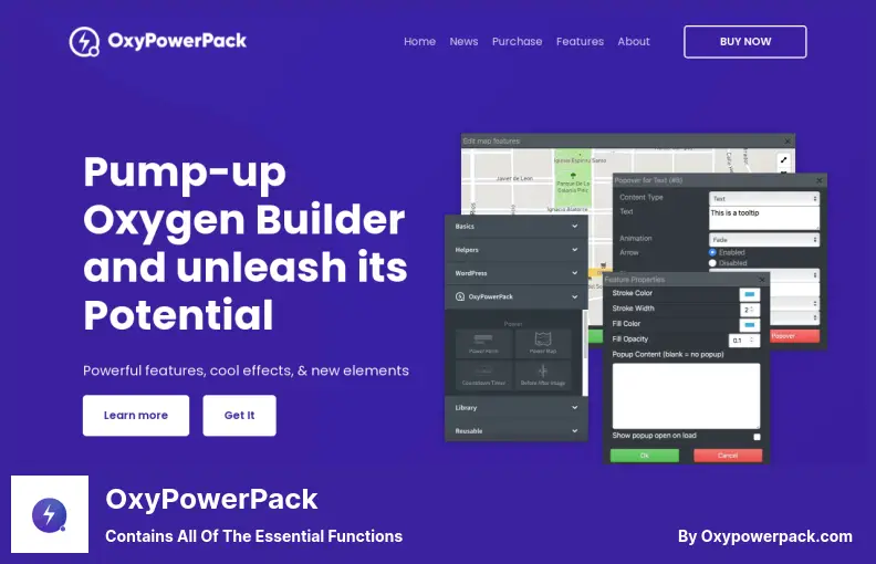 OxyPowerPack Plugin - Contains All of The Essential Functions
