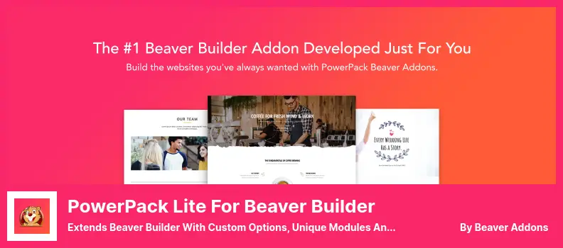 PowerPack Lite for Beaver Builder Plugin - Extends Beaver Builder With Custom Options, Unique Modules And Templates