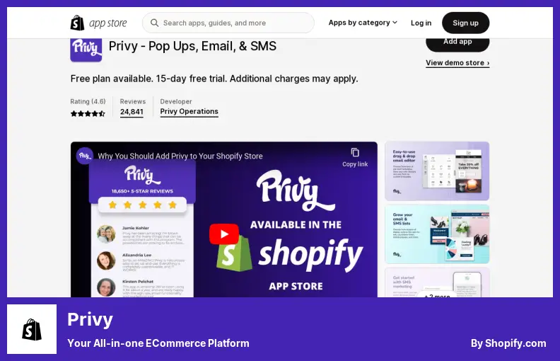 Privy - Your All-in-one eCommerce Platform