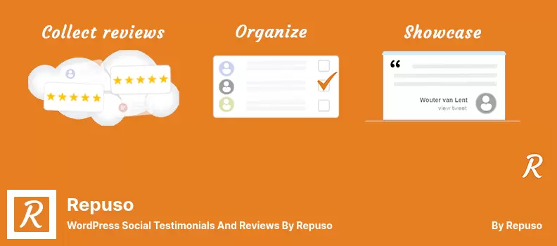 Repuso Plugin - WordPress Social Testimonials and Reviews by Repuso