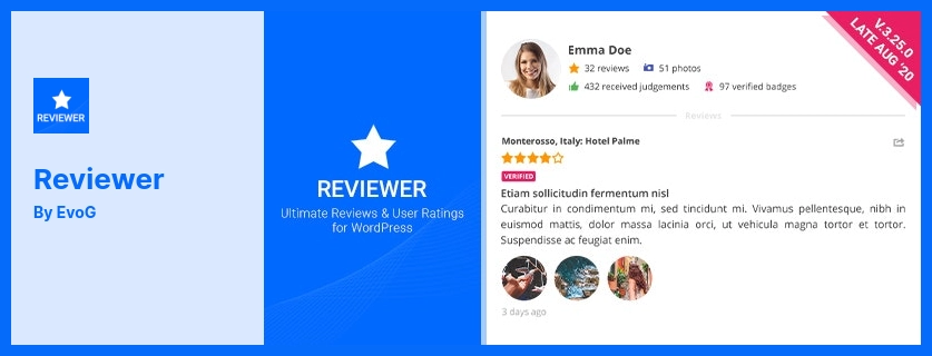 Reviewer Plugin - Reviews and Comparison Tables for WordPress