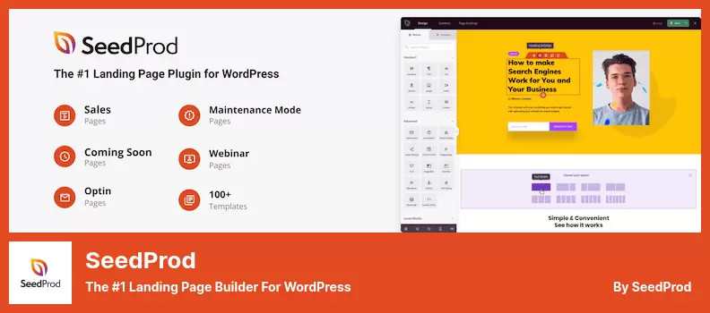 SeedProd Plugin - The #1 Landing Page Builder for WordPress