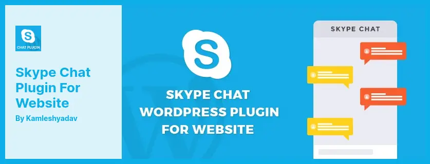 Skype Chat Plugin for Website Plugin - A WordPress Plugin Which Enables a Nifty Chat Box on Your Website