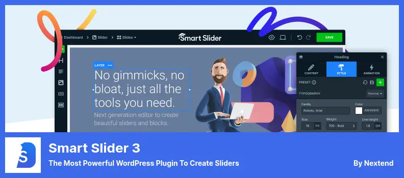 Smart Slider 3 Plugin - The Most Powerful WordPress Plugin to Create Sliders