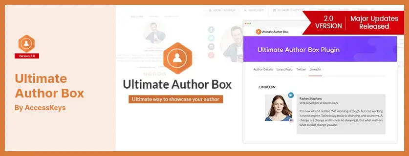 Ultimate Author Box Plugin - Post/Article Author Section Plugin for WordPress