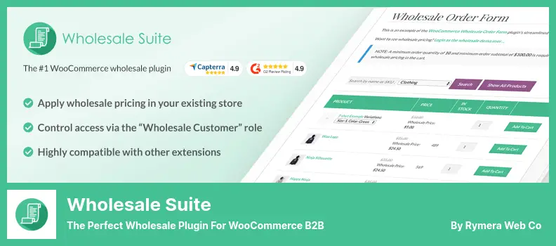 Wholesale Suite Plugin - The Perfect Wholesale Plugin for WooCommerce B2B