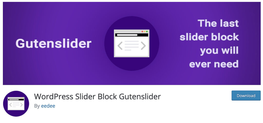Download free Gutenslider