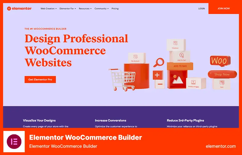 Elementor WooCommerce Builder Plugin - Customize Every Page of Your Store to Drives Sales