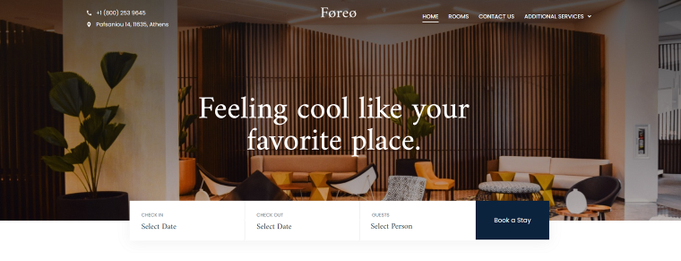 foreo hotel dynamic template