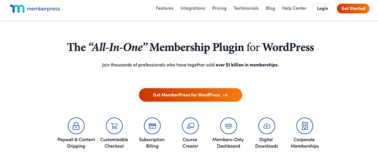MemberPress - Best Membership Plugins for Elementor