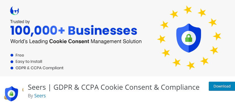 Seers WordPress GDPR and CCPA Compliance Plugin