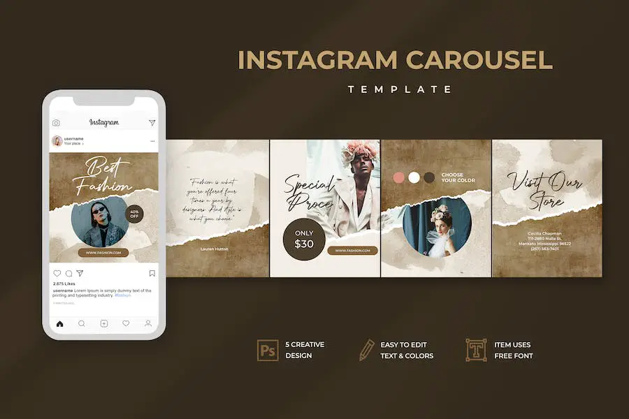 Instagram Carousel - 