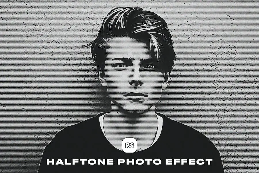 Halftone Photo Effect - 
