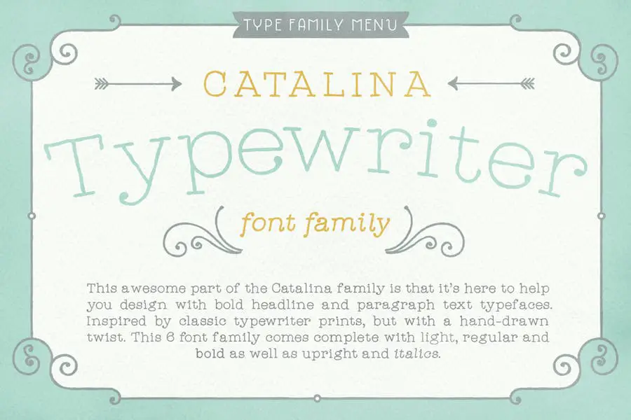 Catalina Typewriter - 