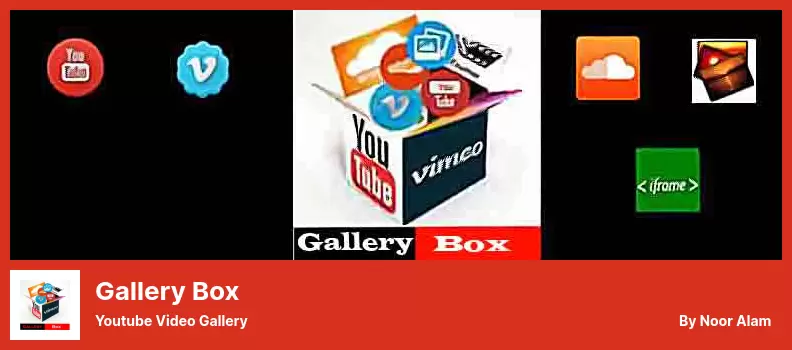 Gallery Box Plugin - Youtube video gallery