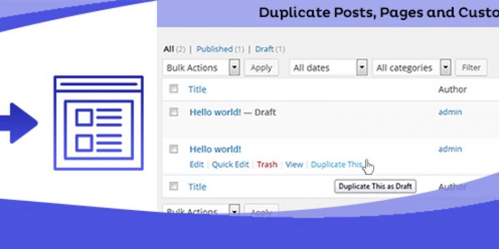 How to Duplicate WordPress Post or Page (Very Simple 2023)