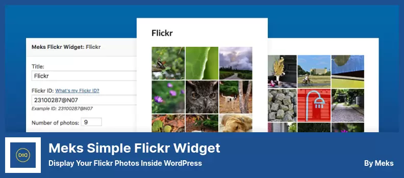 Meks Simple Flickr Widget Plugin - Display Your Flickr Photos Inside WordPress