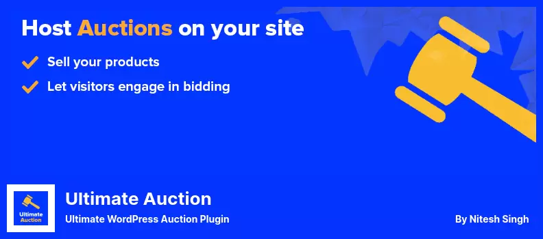 Ultimate Auction Plugin - Ultimate WordPress Auction Plugin