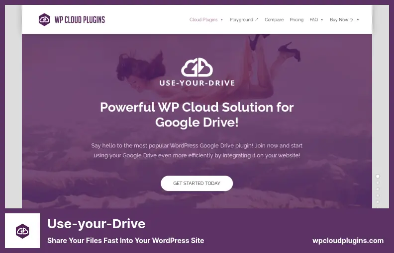 Use-your-Drive Plugin - Share Your Files Fast Into Your WordPress Site
