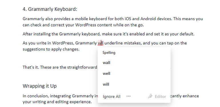 Grammarly Keyboard