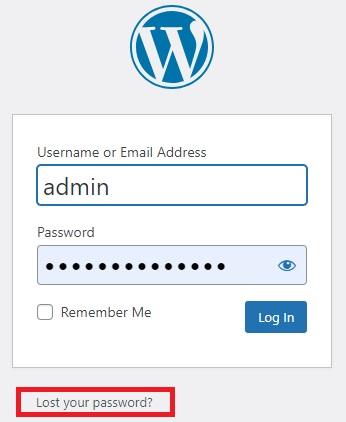 how to login on wordpress admin - incorrect credentials