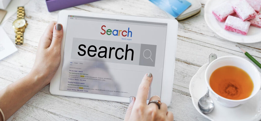 mobile and tablet search