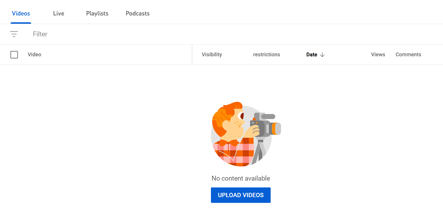 Before you can add a WooCommerce video in a product gallery, you must first upload a video to YouTube.