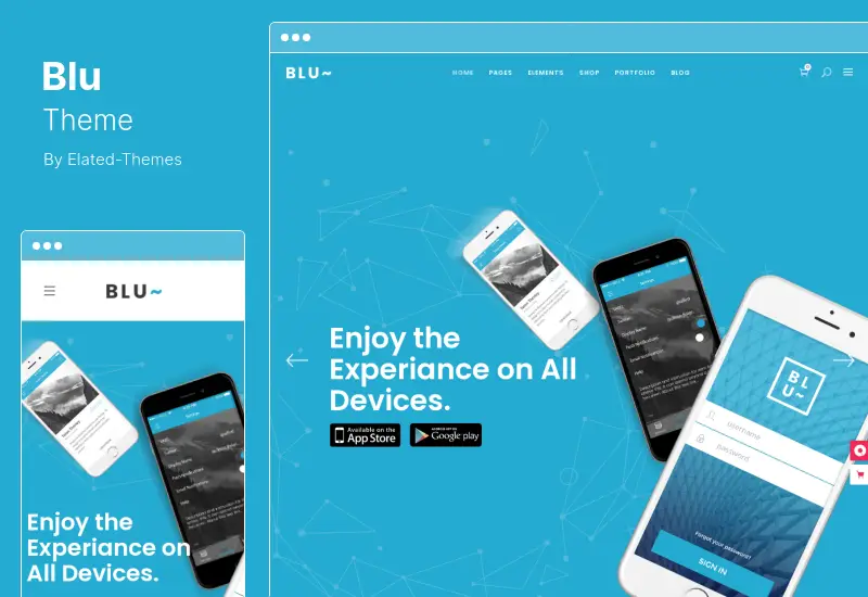 Blu Theme - A Beautiful Business WordPress Theme for Agencies and Individuals